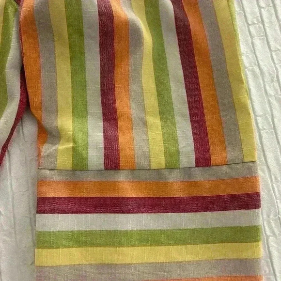 Bonnie Jean Girls Striped Romper Size 6. - Picture 7 of 7